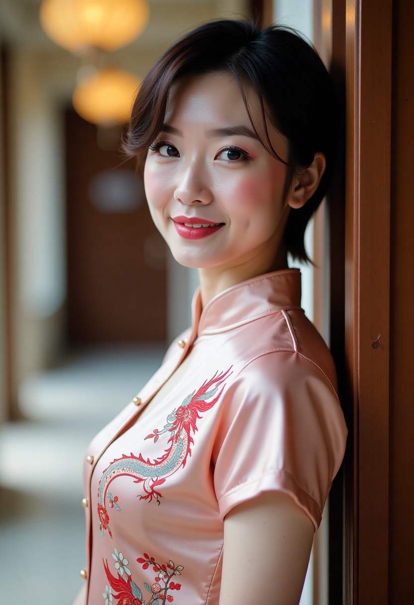 读者翻阅书页的近景